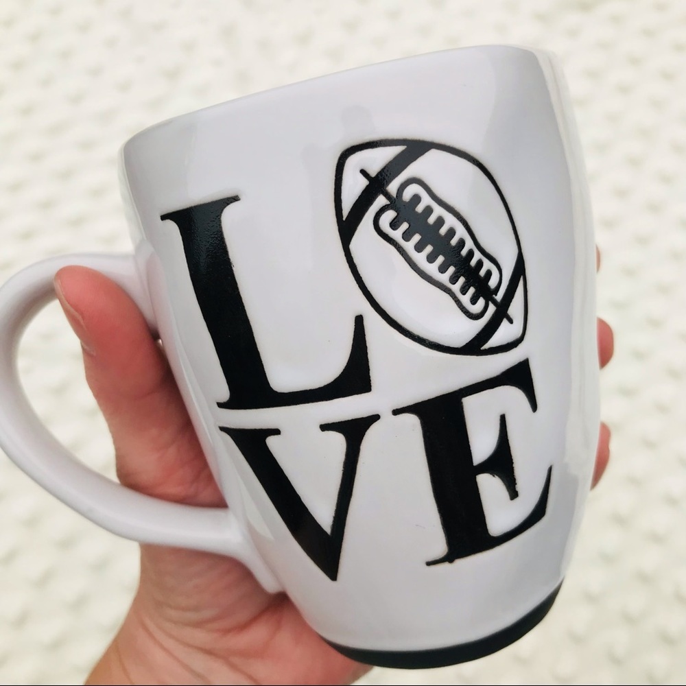 Football Love Coffee Mug 🏈